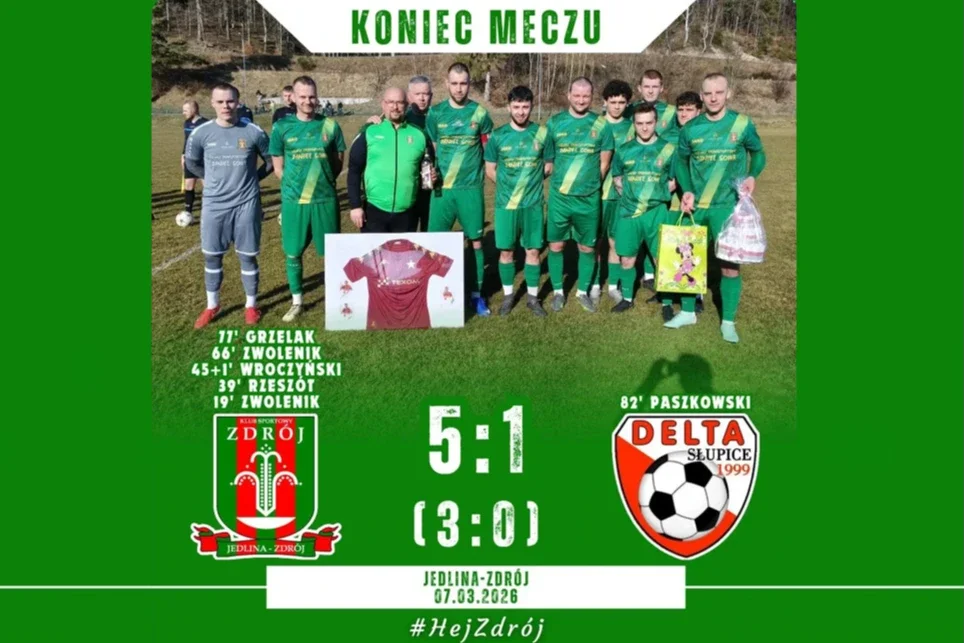 Koniec meczy Zdrój - Delta